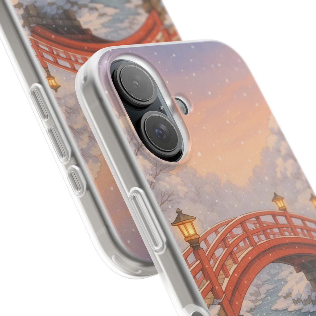 Snowlit Ember Bridge