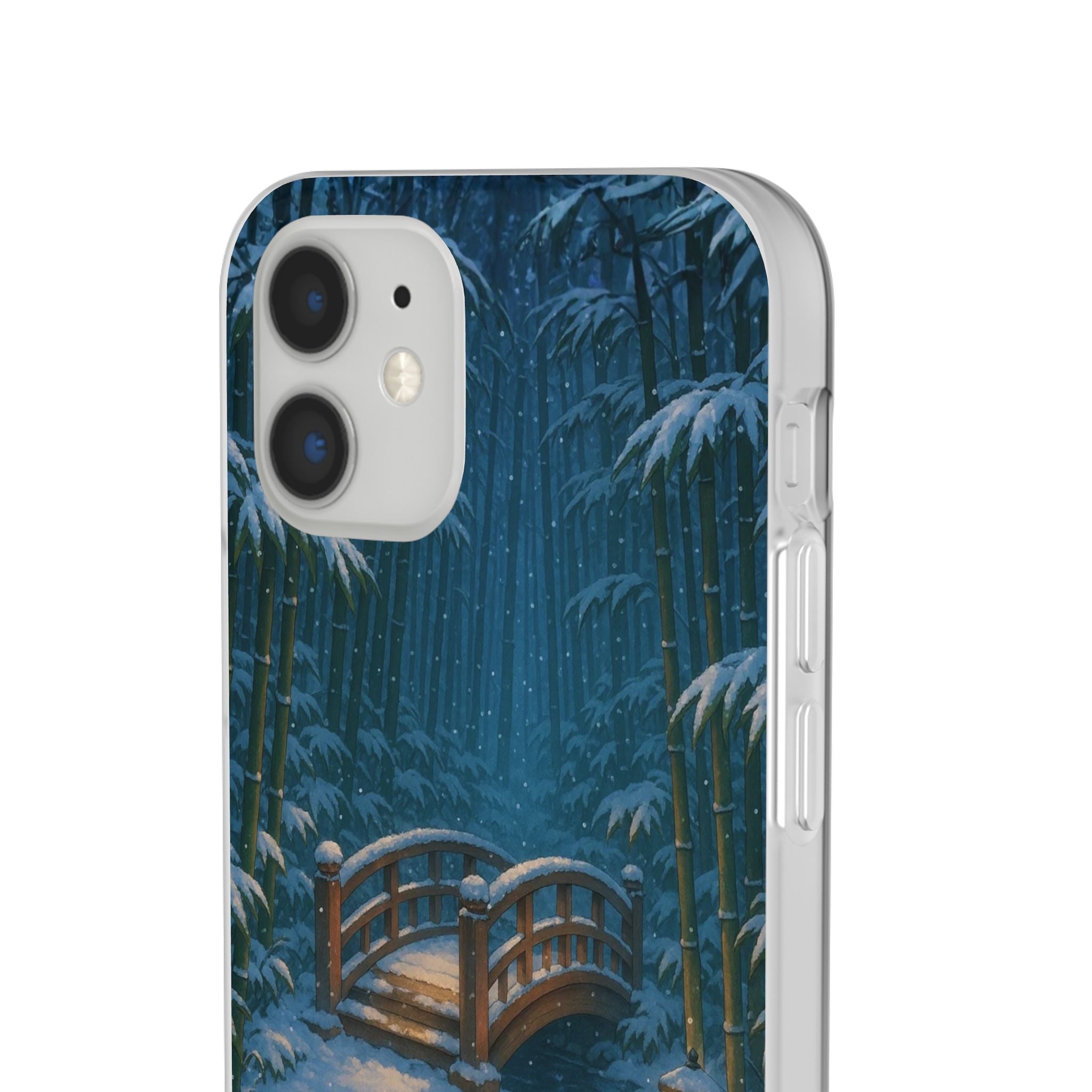 Snow on the Bamboo Water