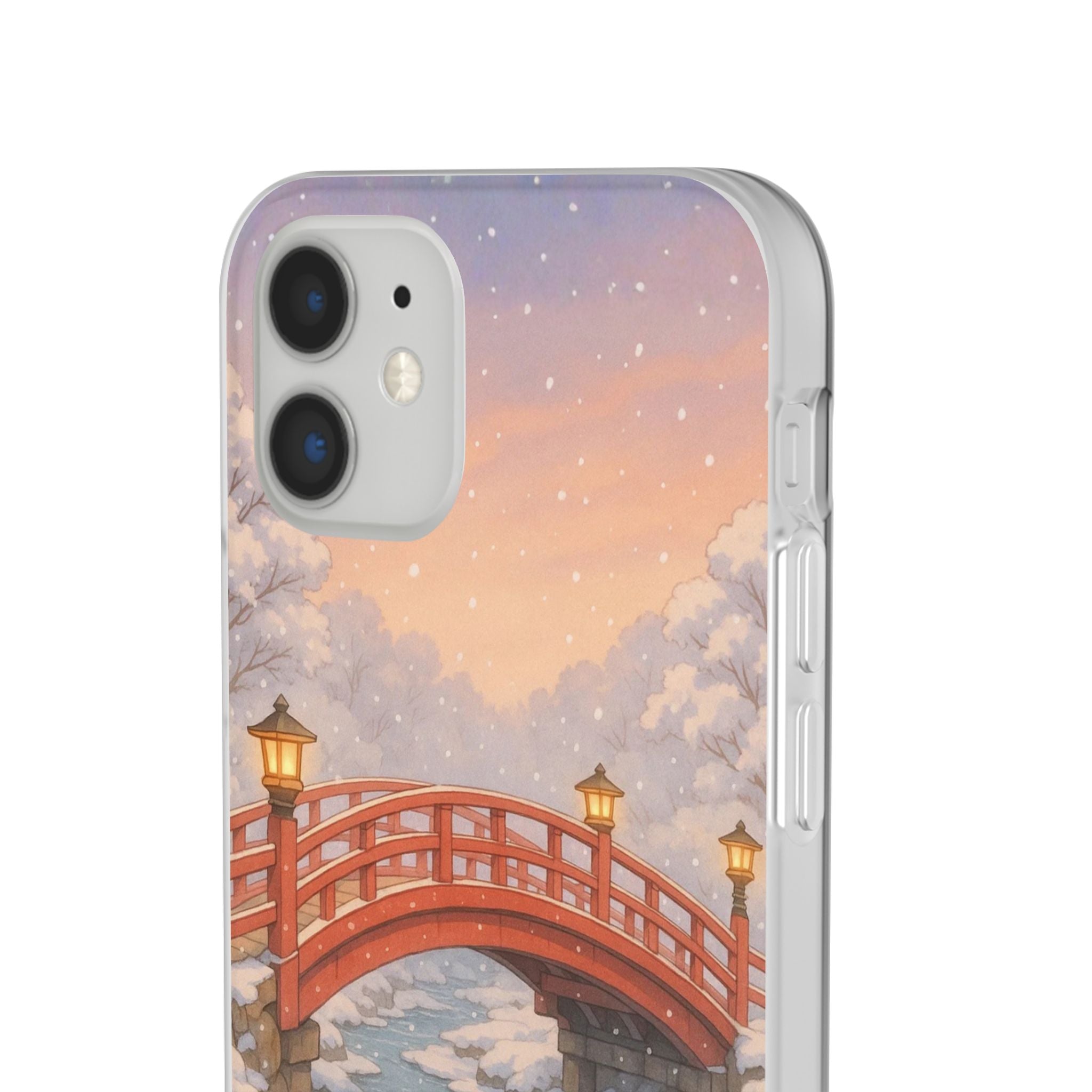 Snowlit Ember Bridge