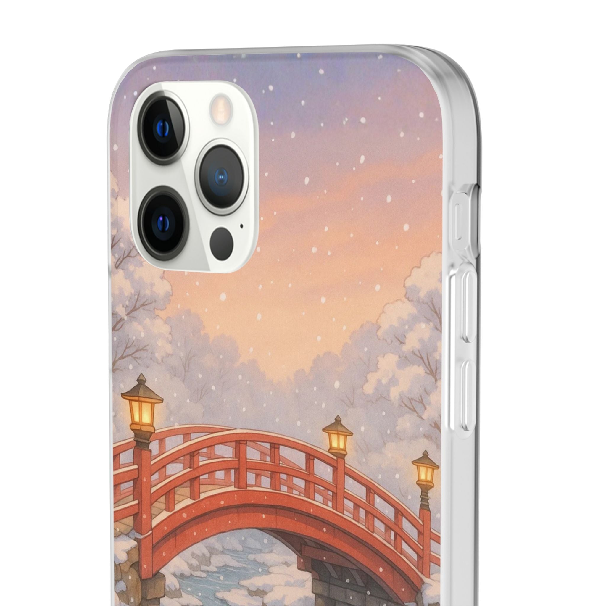 Snowlit Ember Bridge