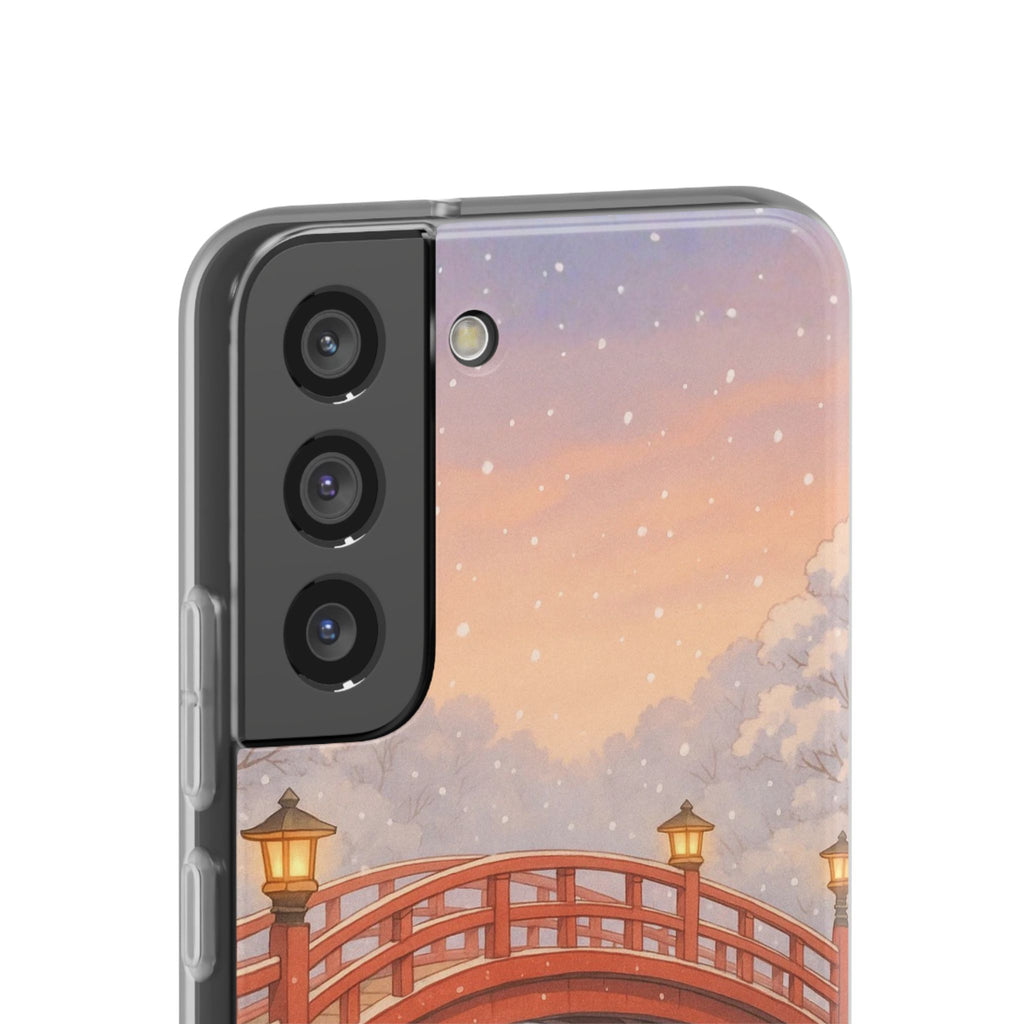 Snowlit Ember Bridge