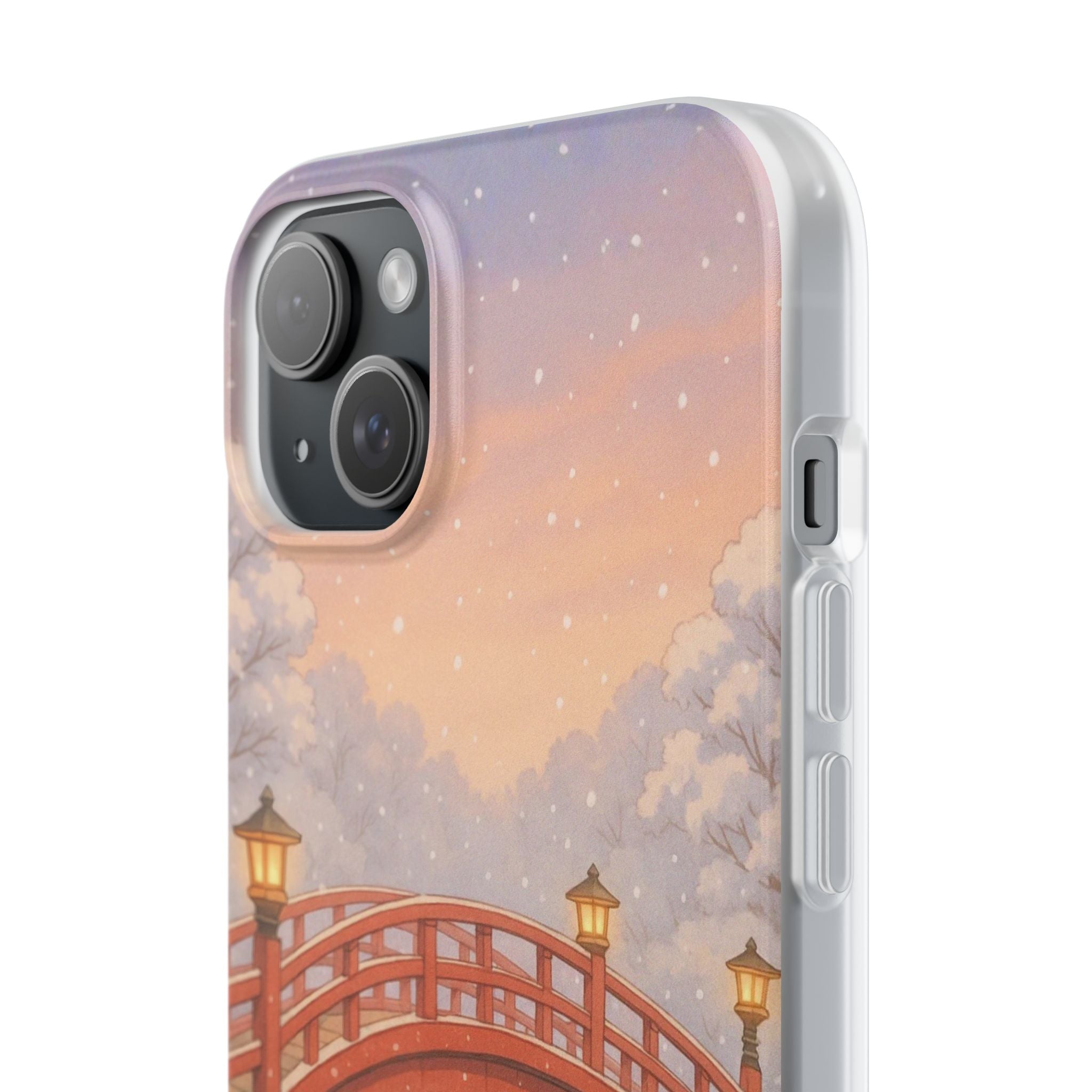 Snowlit Ember Bridge