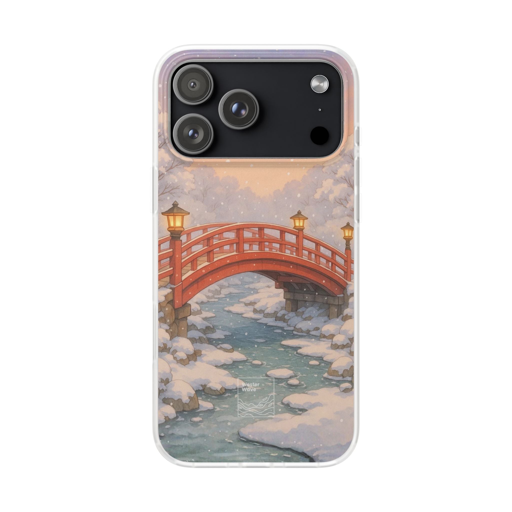 Snowlit Ember Bridge