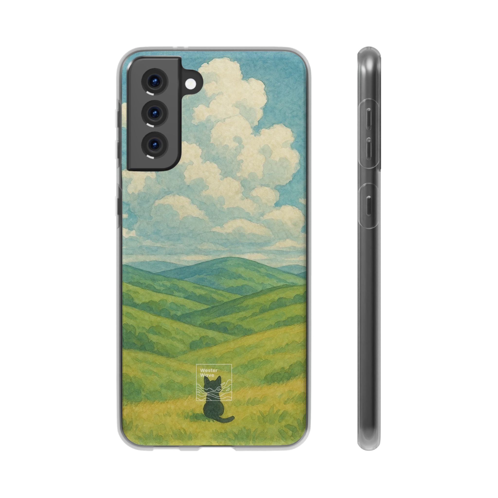 Cat in the Rolling Hills