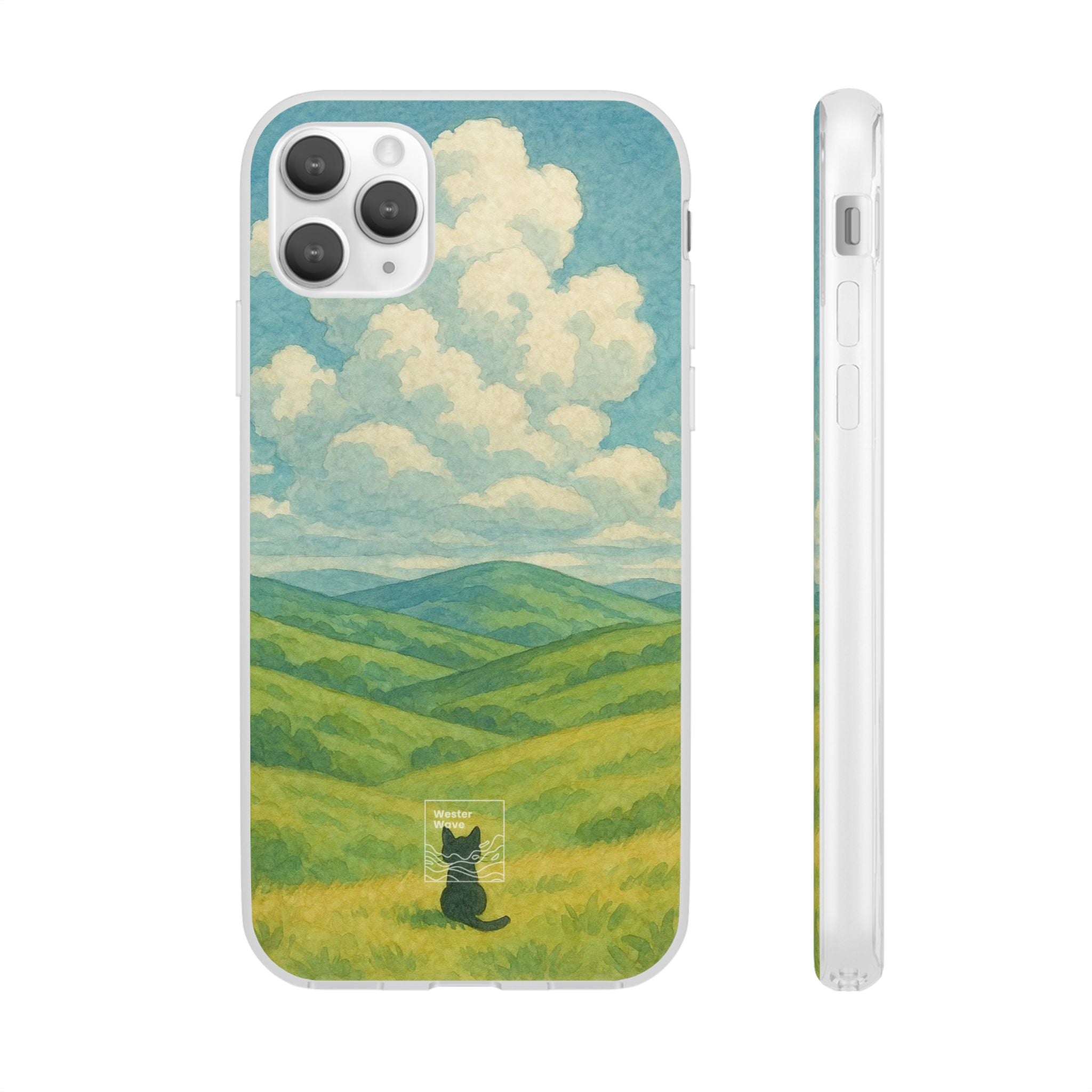 Cat in the Rolling Hills