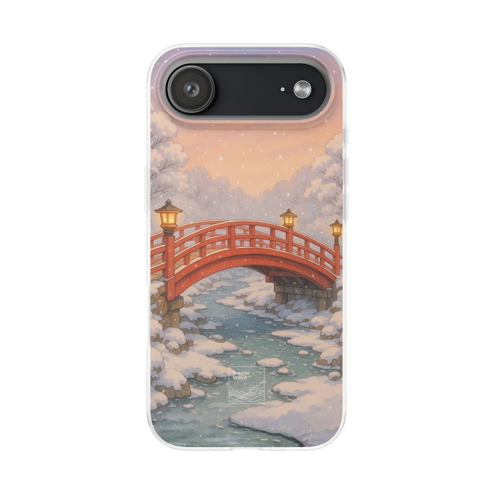 Snowlit Ember Bridge