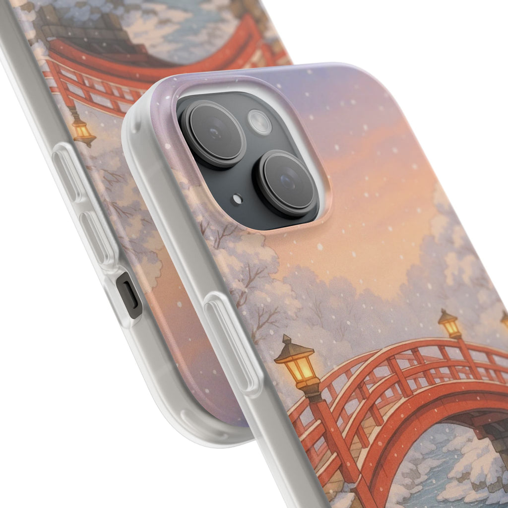 Snowlit Ember Bridge