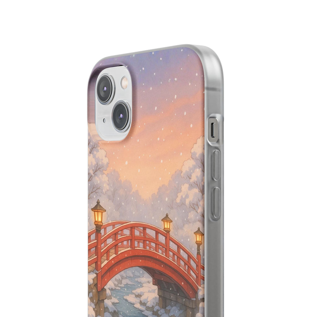 Snowlit Ember Bridge