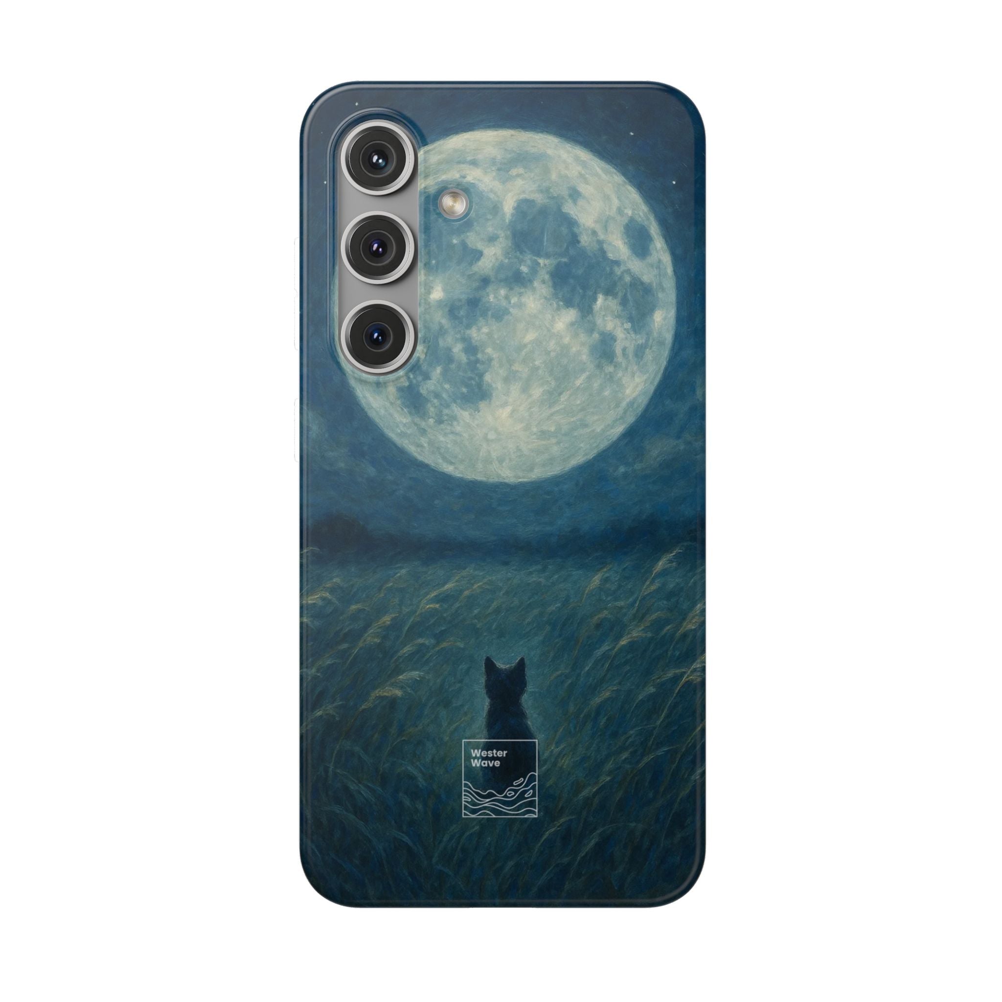 Moonlit Meadow Watcher