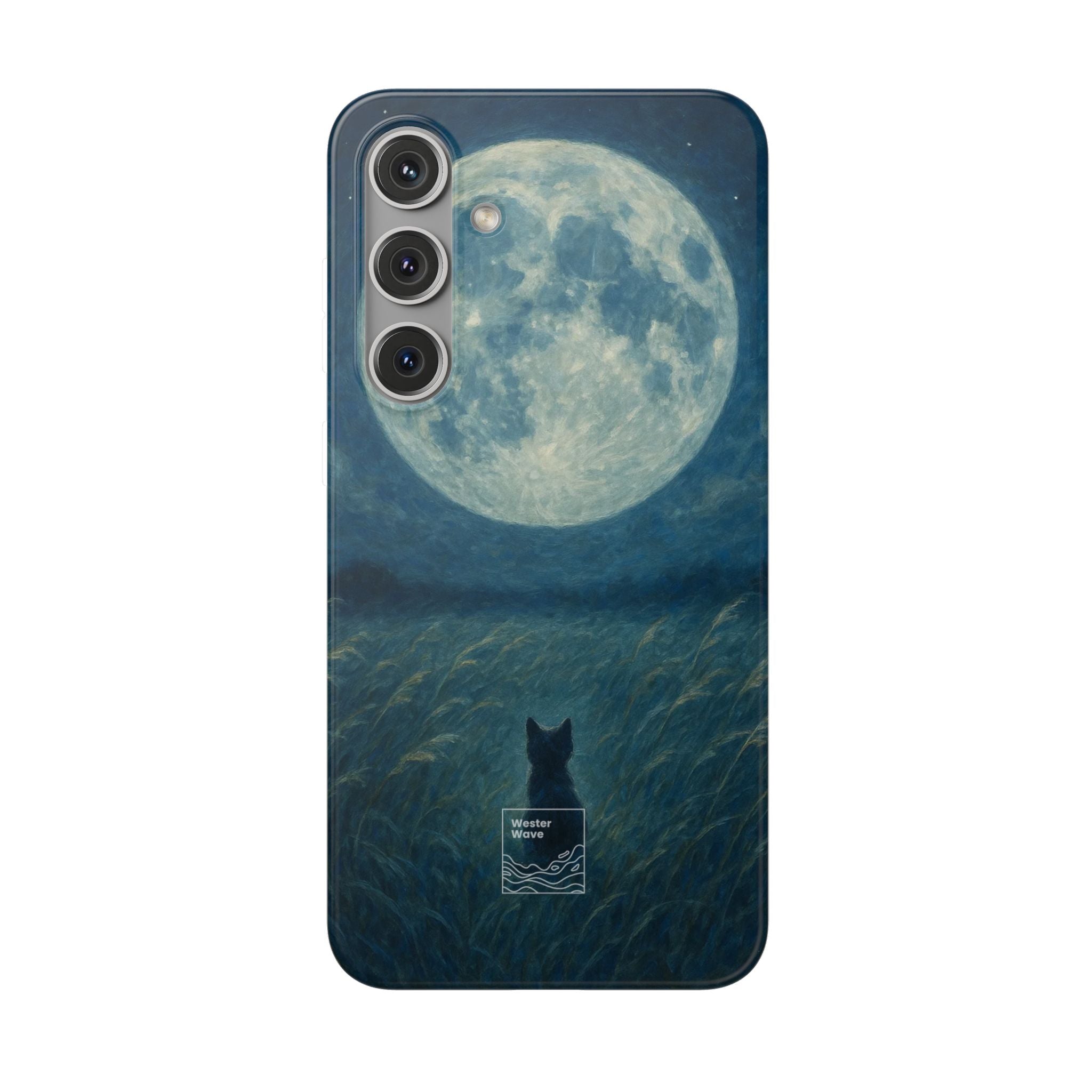 Moonlit Meadow Watcher