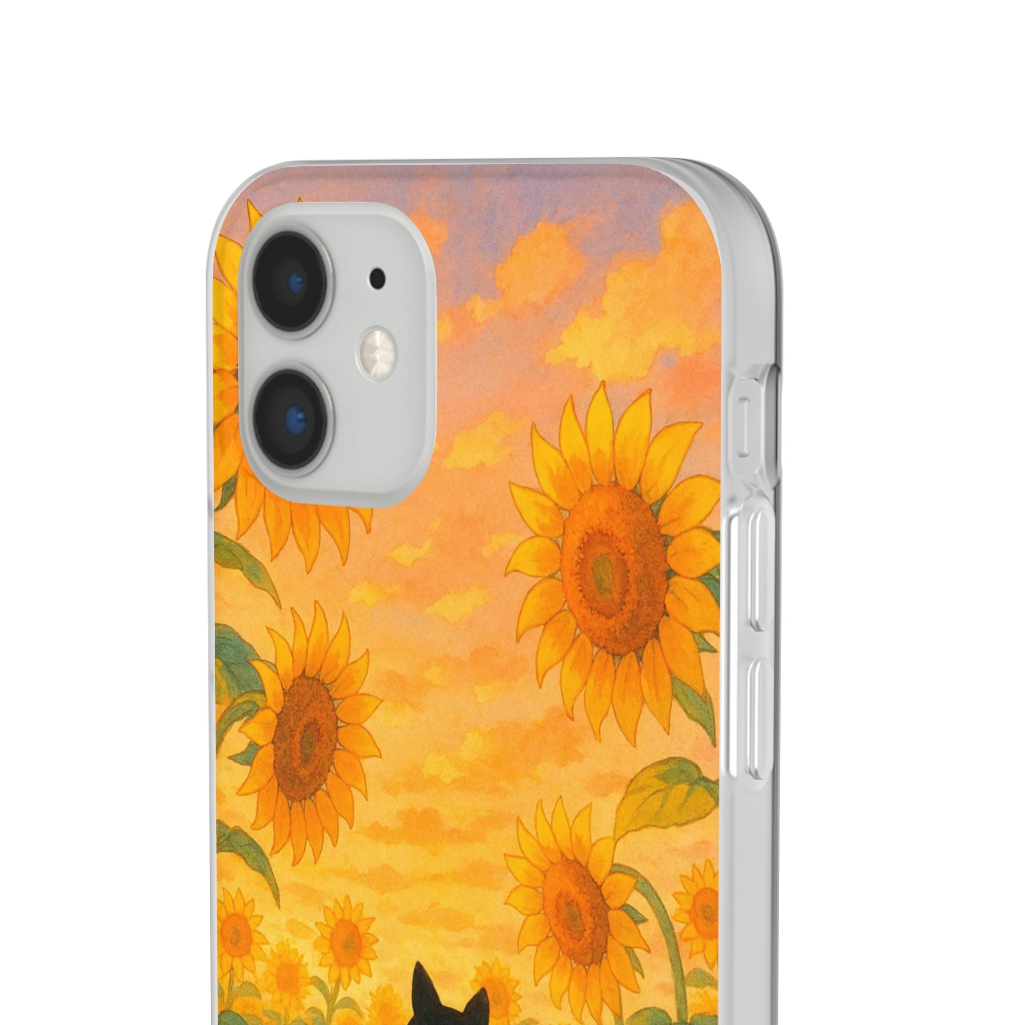 Sunflower Sunrise Cat