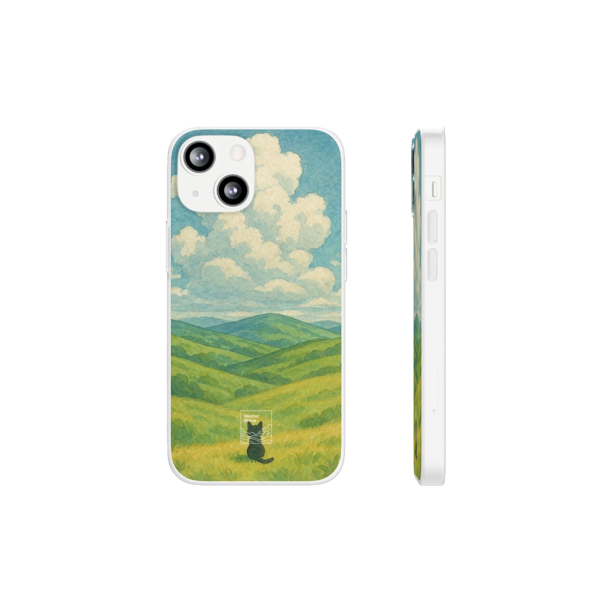 Cat in the Rolling Hills