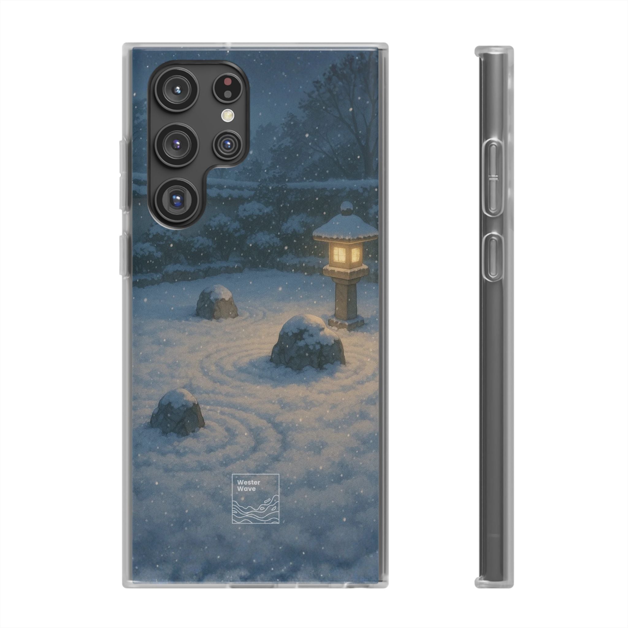 Snow in the Zen Court