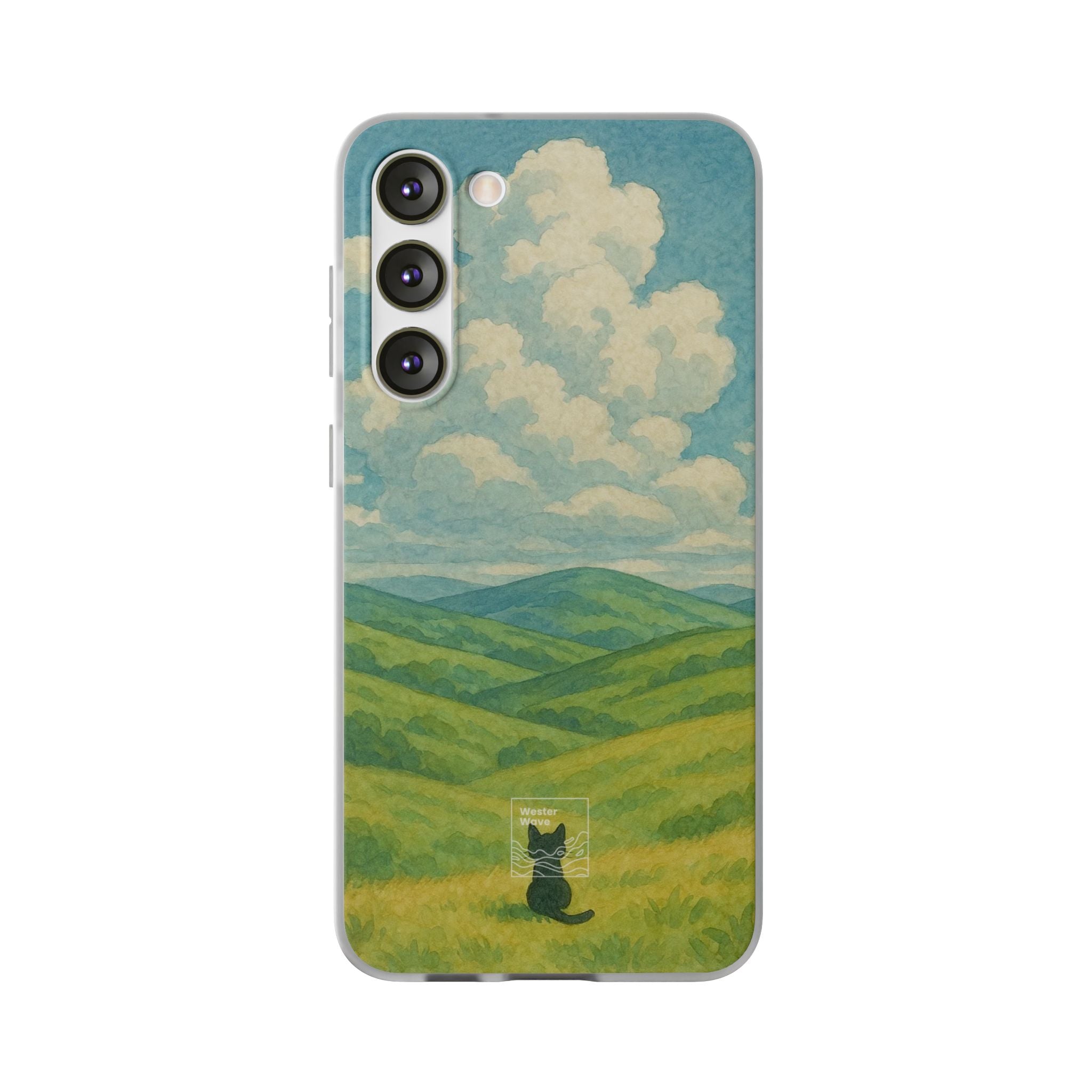 Cat in the Rolling Hills