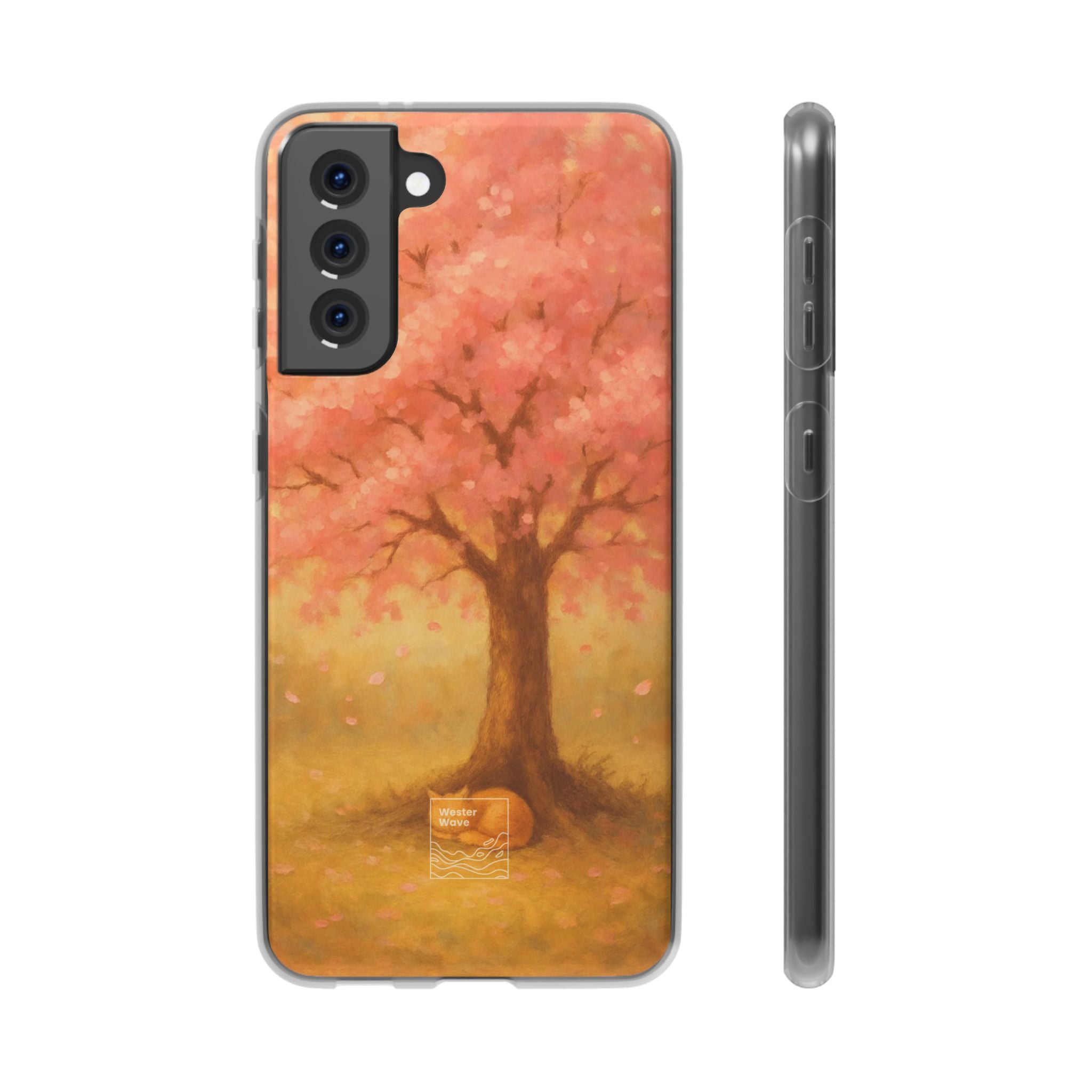 Blossoms Beneath the Sakura Tree