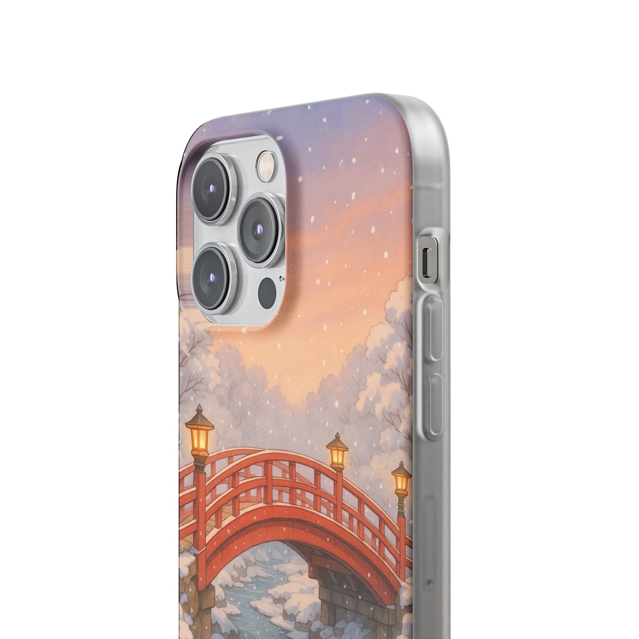 Snowlit Ember Bridge