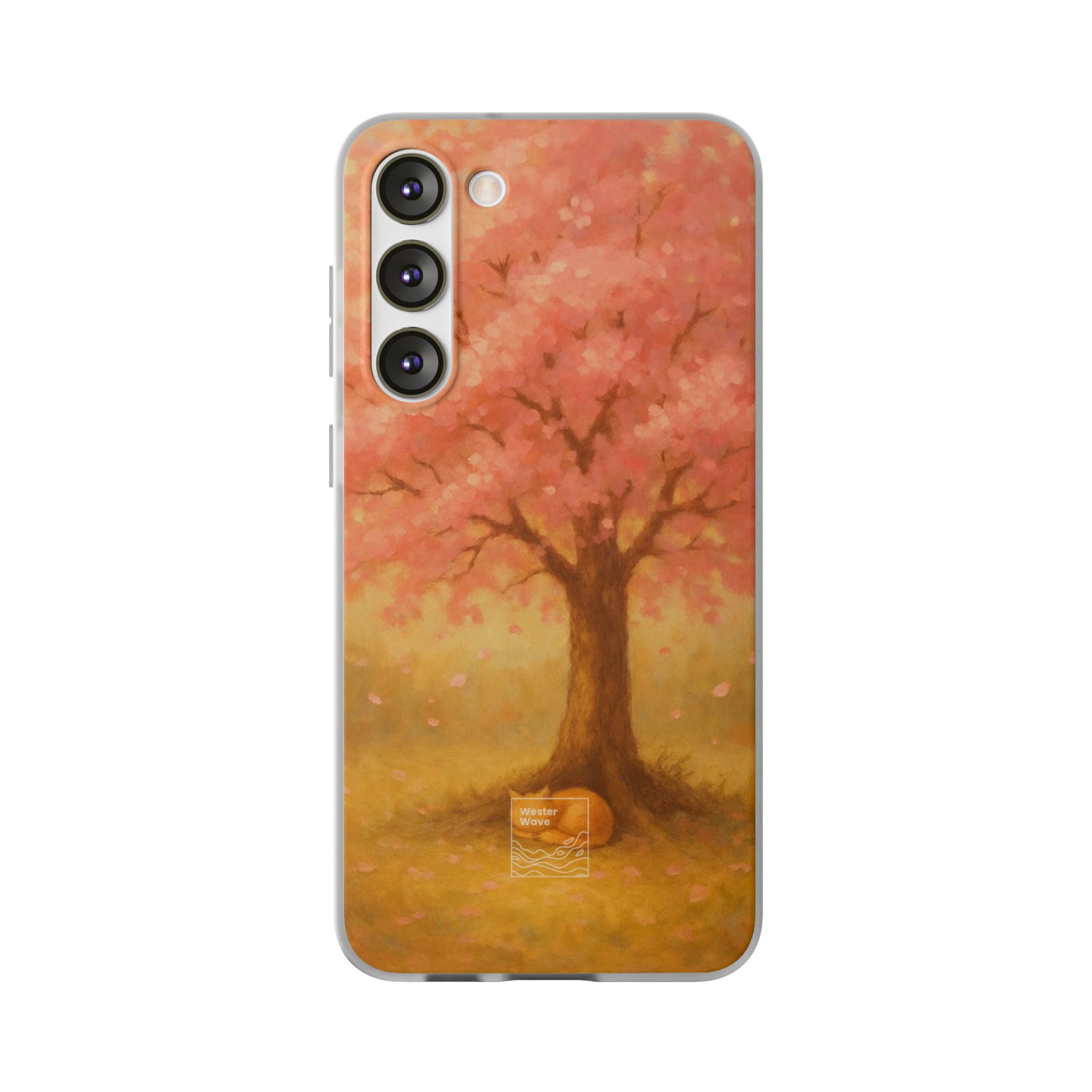 Blossoms Beneath the Sakura Tree