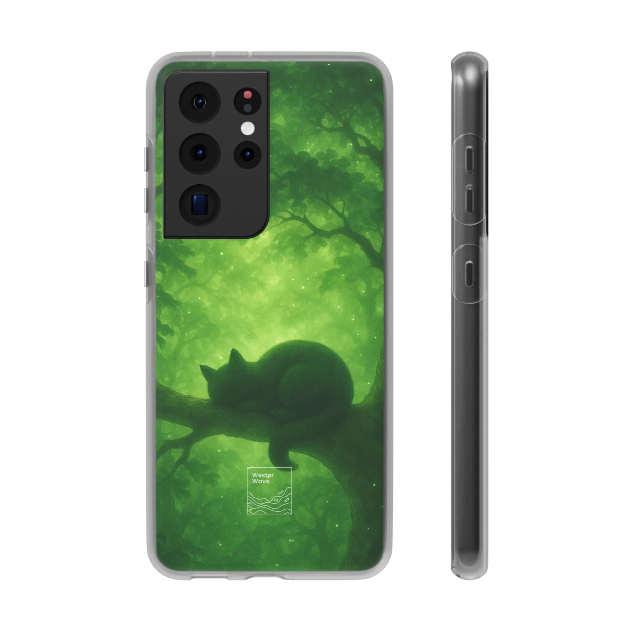 Emerald Tree Canopy Cat