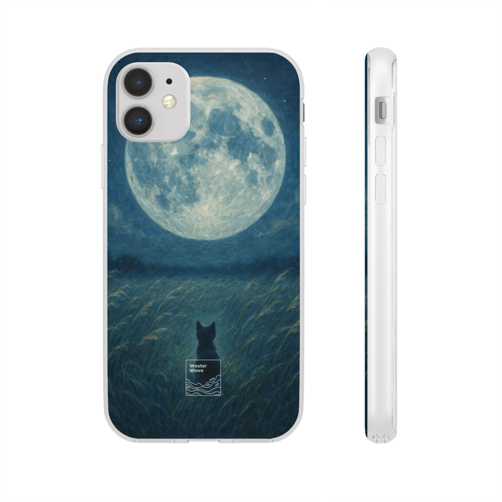 Moonlit Meadow Watcher