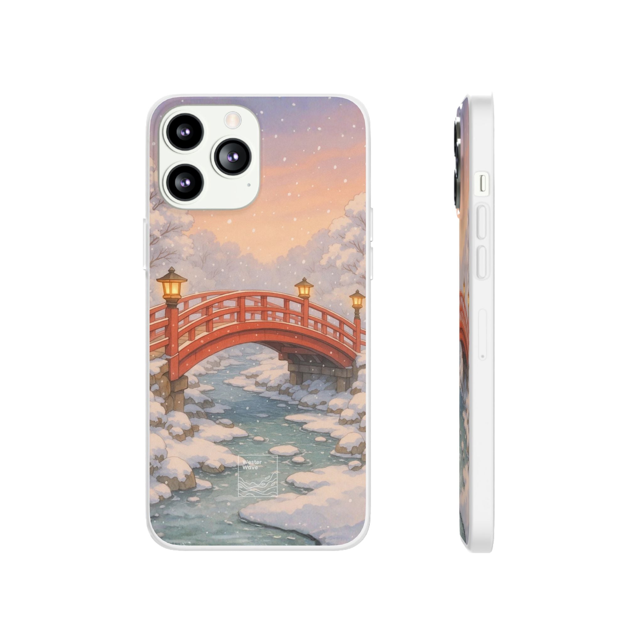 Snowlit Ember Bridge